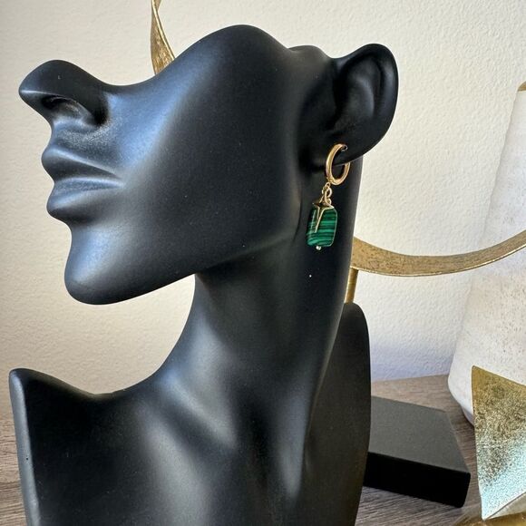 Bohemian hoop earrings N546 - Picture 3 of 4